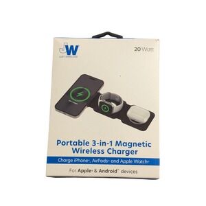 Bb.OB Just Wireless 3-in-1 Portable Magnetic Wireless Charger 20W - Black‎